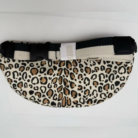 Brighton NEW with Tag Wild Cat Belt Bag Leopard Print Fanny Pack Belt Bag NWT - Picture 6 of 8